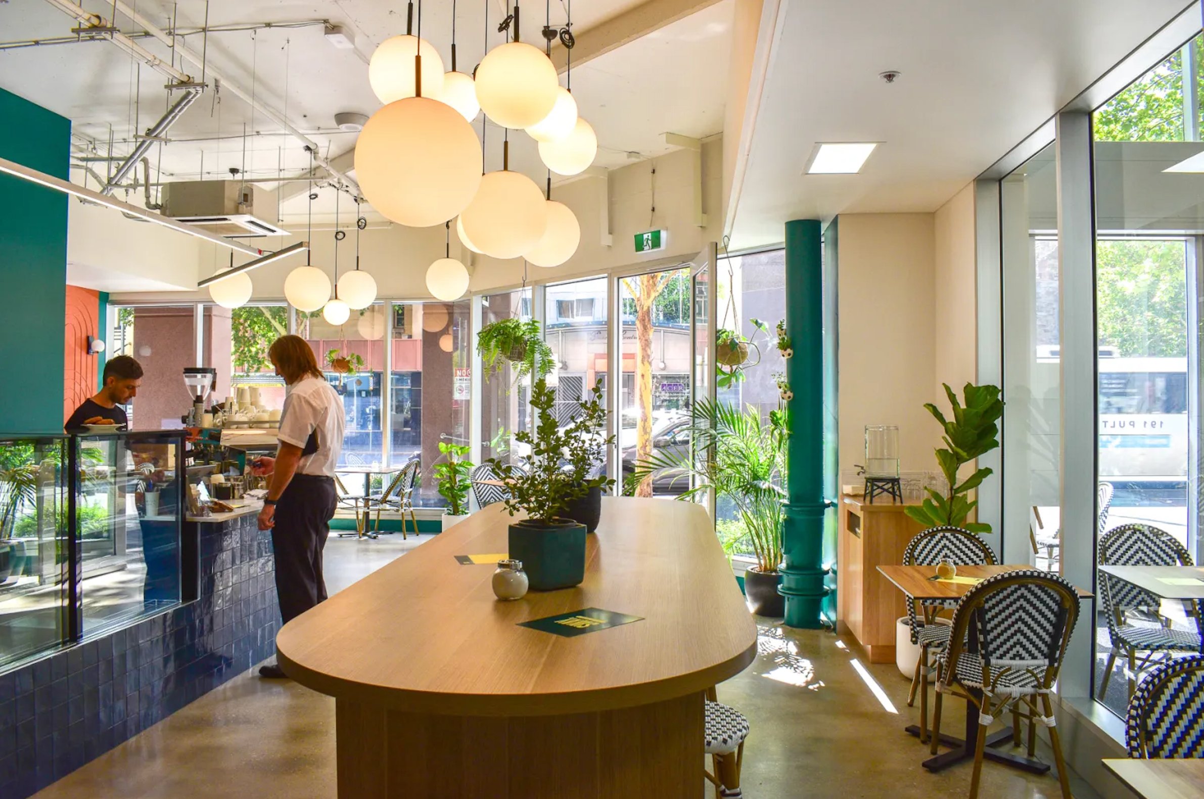 Inside Sway Cafe